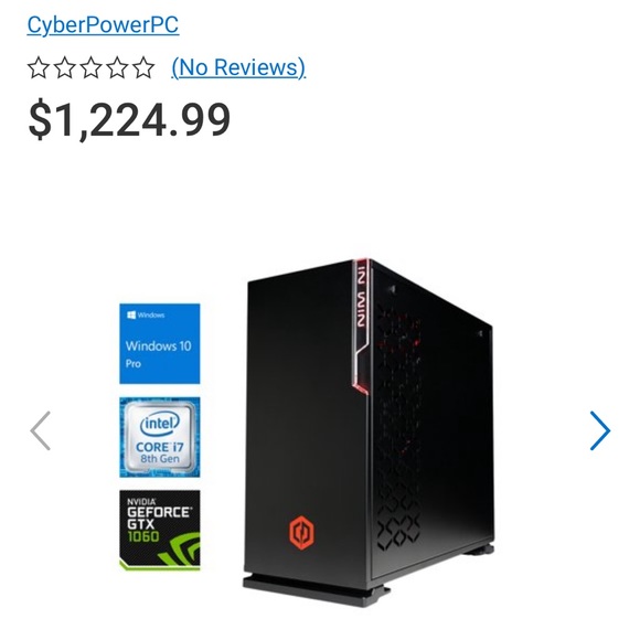 Cyberpowerpc Gamer Gxivr3800wst Cyber Power Gaming Pc Works Strong